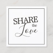 Carte De Référencement Simple moderne ivoire noir blanc salon de beauté R (Devant)