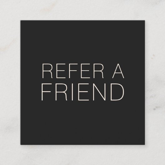 Carte De Référencement Spa de salon noir aiguillage client (Devant)