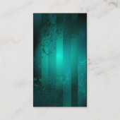 Carte De Référencement Steampunk Jewelry Watch on a Green Background (Dos)