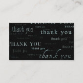 Carte De Référencement tant de merci pour votre recommandation (Devant)