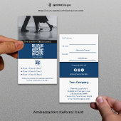 Carte De Référencement Transformez vos clients loyaux en Ambassadeurs Ble