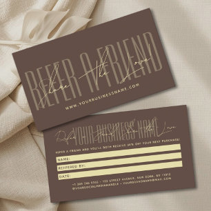 Carte De Référencement typographie de script moderne partagez l'amour