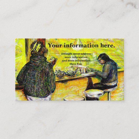 Carte De Référencement Une journée de folie (Devant)