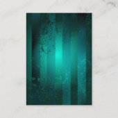 Carte De Référencement Veille bijoux Steampunk sur un Arrière - plan vert (Dos)