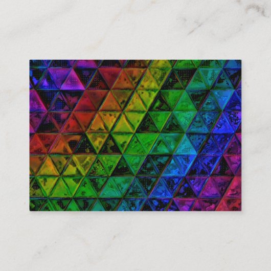 Carte De Référencement Verre de fierté (Dos)