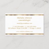 Carte De Référencement Vin Parties scintillant Lipstick Business Referenc (Dos)