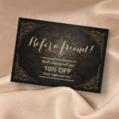 Carte de référencement| Vintage Damask Chubby