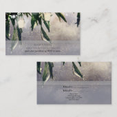 Carte De Référencement Willow Tree de pleurs et jarres de mason aiguisent (Devant / Derrière)