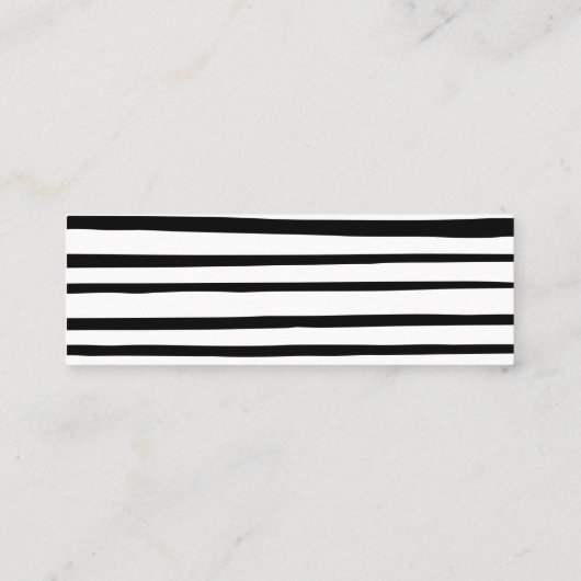 Carte de registre Baby shower simple (Dos)