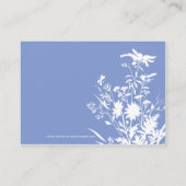 Carte de registre fleur sauvage (Dos)