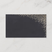 Carte de registre mariage de faux feuil d'or confe (Dos)