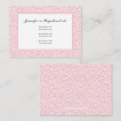 Carte de registre spirale - 3,5 po x 2,5 po (Devant / Derrière)