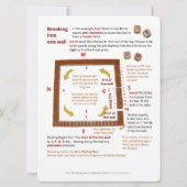 Carte de règles BMJA à grande impression - Prépara (Dos)