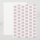 Carte de réglisse irrésistible (Devant / Derrière)