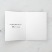 Carte de Relation « Je suis désolé » | Élégantes E (Intérieur)