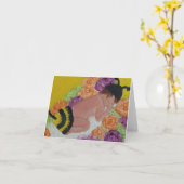CARTE DE REMARQUE BÉBÉ (Fleur jaune)
