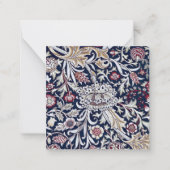 CARTE DE REMARQUE PLAT : WILLIAM MORRIS : TENDANCE (Devant)