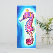 CARTE DE REMARQUE SEAHORSE (Debout devant)