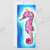 CARTE DE REMARQUE SEAHORSE (Devant)