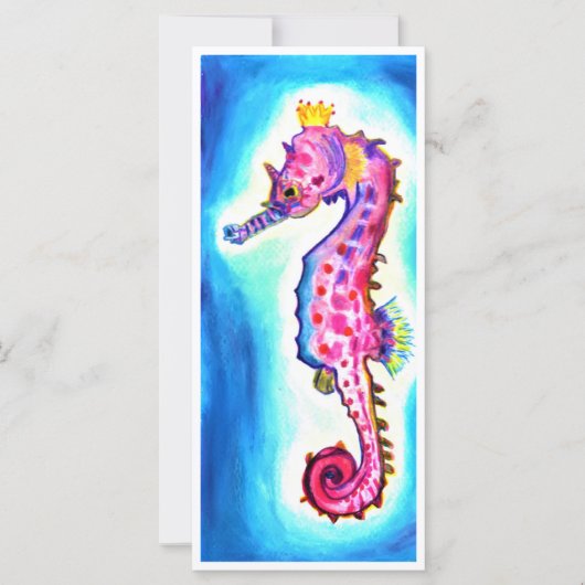 CARTE DE REMARQUE SEAHORSE (Devant)