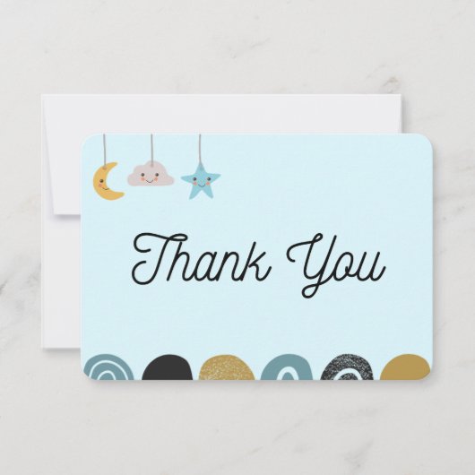 Carte de remerciement  (Devant)