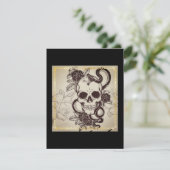 Carte de remerciement (Debout devant)