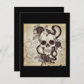 Carte de remerciement (Devant / Derrière)