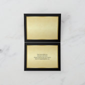 Carte de remerciement 50e anniversaire Joined Hear (Intérieur)