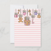 Carte de remerciement à plat pour anniversaire de (Dos)