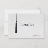 Carte de remerciement à pompon (Devant)