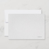 Carte de remerciement à pompon (Dos)