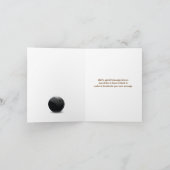 Carte de remerciement Abattre toutes les quilles (Intérieur)