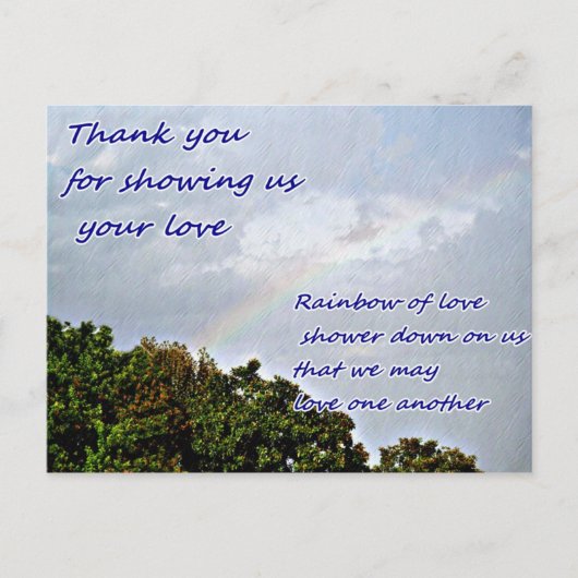 Carte de remerciement_Arc-en-ciel (Devant)
