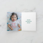 Carte de remerciement Arc-en-ciel Rétro & Margueri (Intérieur)