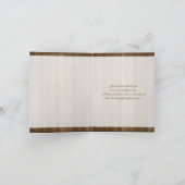 Carte de remerciement avec cœurs en dentelle flora (Intérieur)