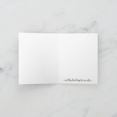 Carte de remerciement avec guirlande lumineuse (ro (Intérieur)