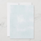 Carte de remerciement avec pot Mason de fleurs sau (Dos)