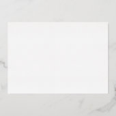 Carte de remerciement avec superposition de photo  (Verso)