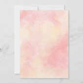 Carte de remerciement baby shower (Dos)