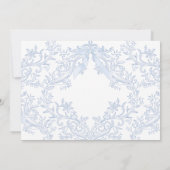 Carte de remerciement baptême garçon (Dos)