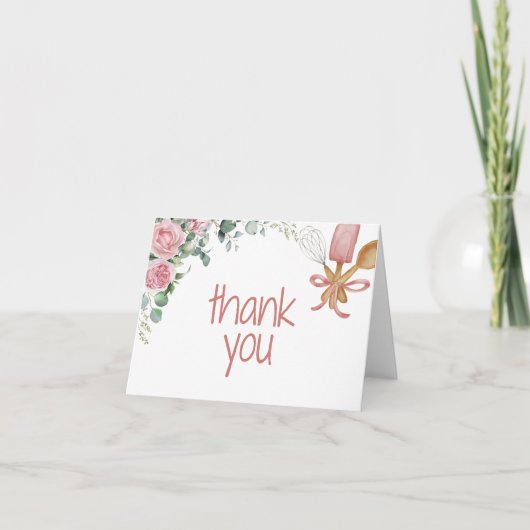 Carte de remerciement bientôt emporté (Devant)