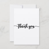 Carte de remerciement, Carte de remerciement à l'é (Dos)