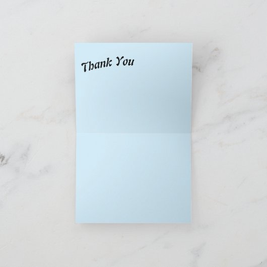 Carte de remerciement : Chat & Chien's (Intérieur)