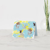 Carte de remerciement : Chat & Chien's (Devant)