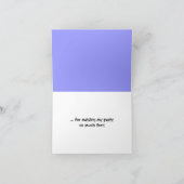 Carte de remerciement Cowboy (Intérieur)