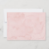 Carte de remerciement d'anniversaire abeille tourn (Dos)