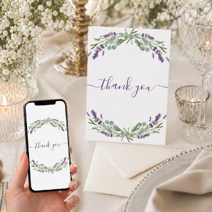 Carte de remerciement d'anniversaire aux fleurs de