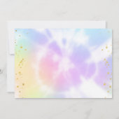 Carte de remerciement d'anniversaire avec motif Ti (Dos)