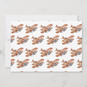 Carte de remerciement d'anniversaire avec un vieil (Dos)