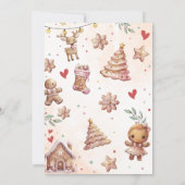 Carte de remerciement d'anniversaire de Noël Cooki (Dos)